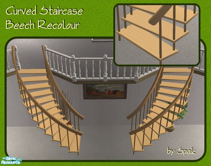 Sims 3 stairs with landing